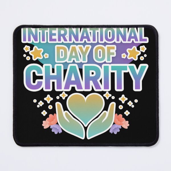 Item preview, International Day Charity Kindness Giving Heart Graphic designed and sold by MagicSD Designs.