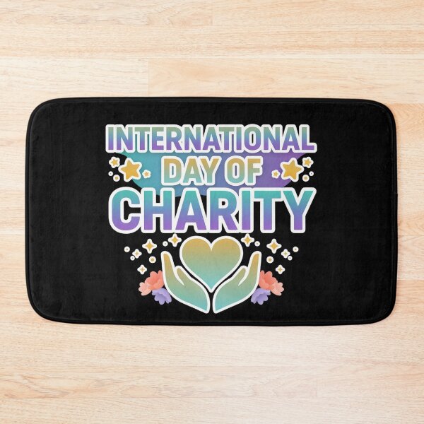 Item preview, International Day Charity Kindness Giving Heart Graphic designed and sold by MagicSD Designs.