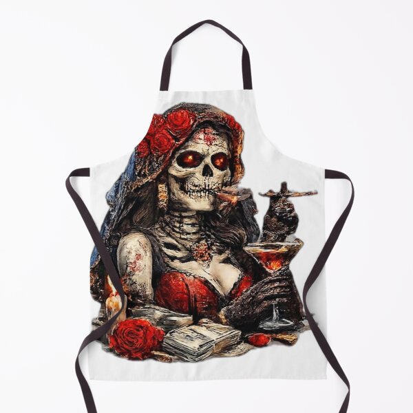 Item preview, Elegant Gothic Lady Skeleton with Rose designed and sold by DailyDoodlesBySumbul.