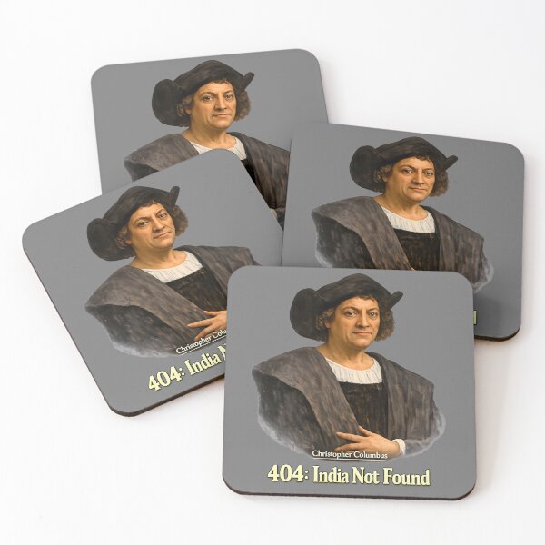 Item preview, Christopher Columbus – 404: India Not Found designed and sold by FilBlue.