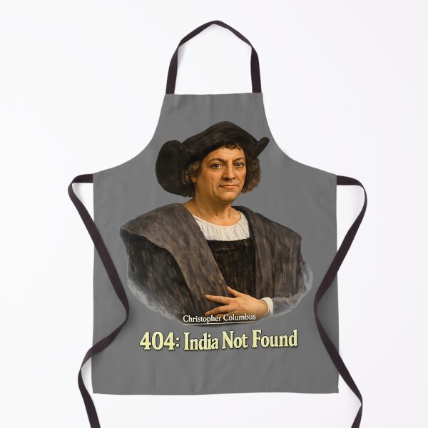 Item preview, Christopher Columbus – 404: India Not Found designed and sold by FilBlue.