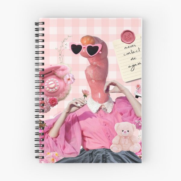 Item preview, never contact me again diva worm cute collage designed and sold by potterspatch.