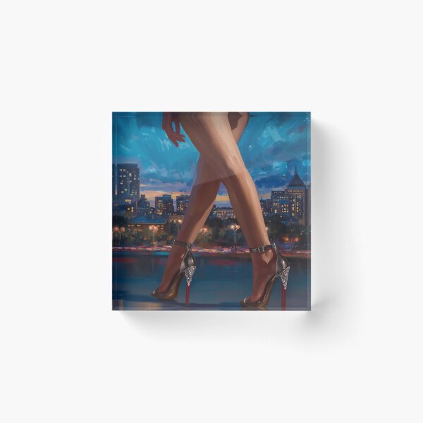 Item preview, Woman in high heels designed and sold by Ricewantstea.