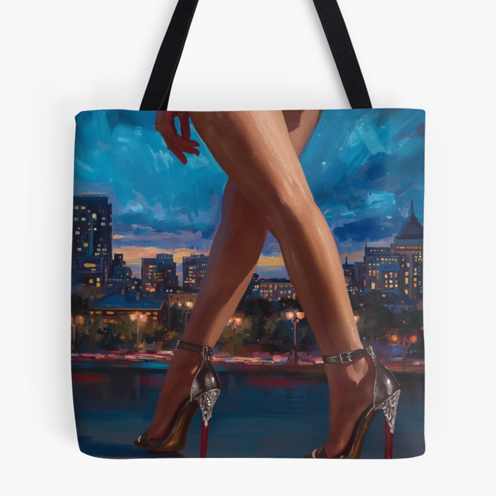 Aperçu de l'œuvre Tote bag doublé créée et vendue par Ricewantstea.
