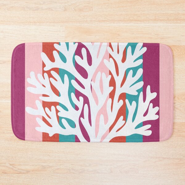 Item preview, White aral and color stripes designed and sold by Ana Gorozpe.