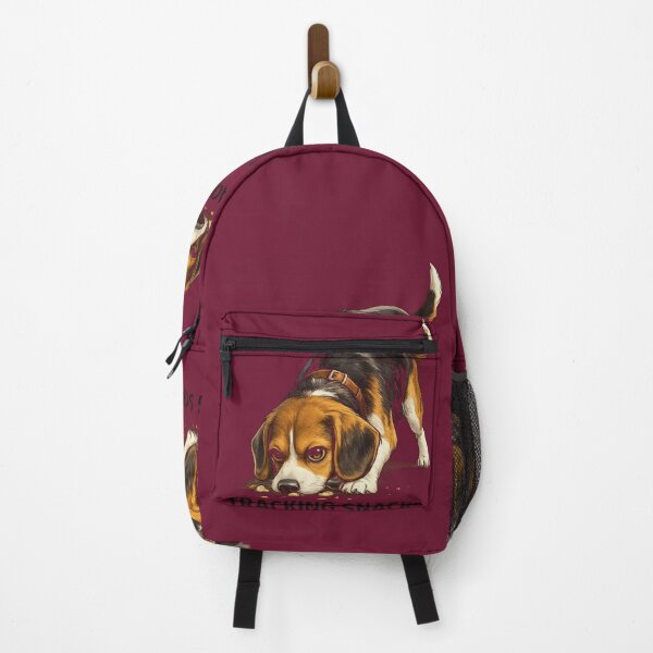 Item preview, Funny Beagle Tracking Snacks | Cute Beagle Dog Lover Gift | Food Loving Puppy Cartoon | Funny Pet Illustration designed and sold by ArtByTripti.