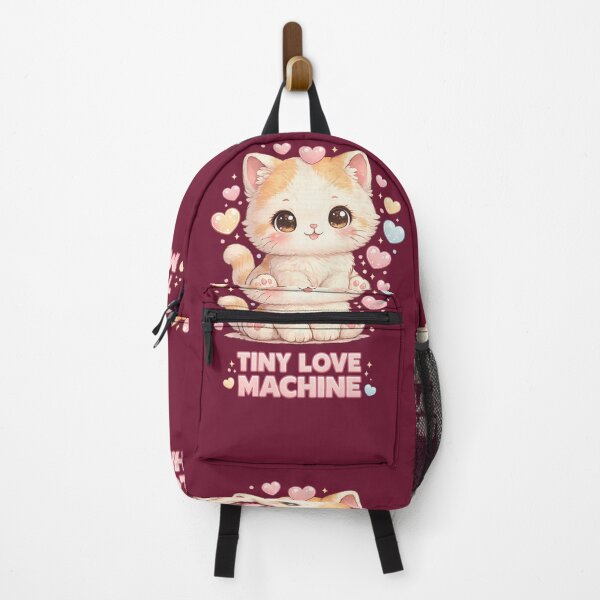 Item preview, Tiny Love Machine Cute Kitten | Kawaii Cat Lover Gift | Adorable Fluffy Cat Cartoon | Sweet Pet Illustration designed and sold by ArtByTripti.