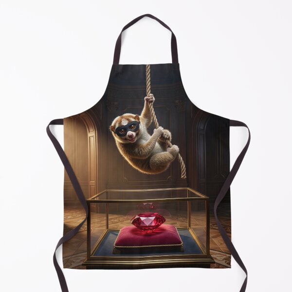 Item preview, Slow Loris Cat Burglar Bogarts Priceless Ruby designed and sold by Tridentulus.