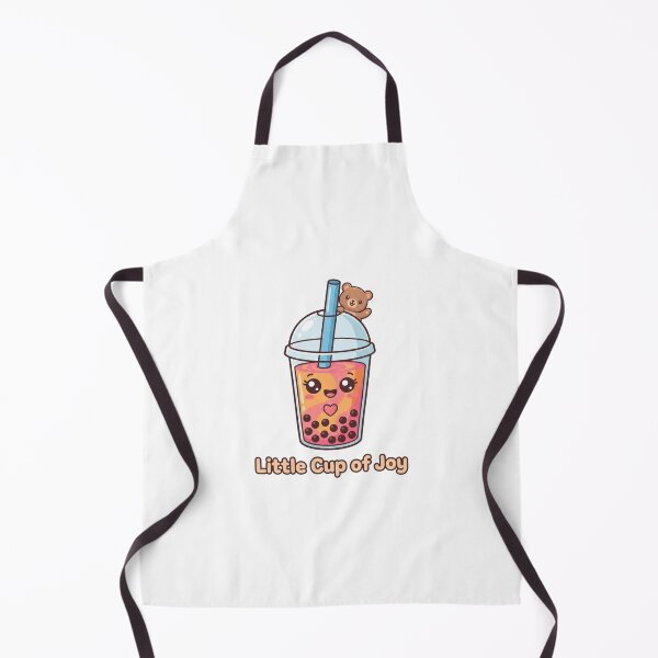 Item preview, Little Cup of Joy Cute Kawaii Bubble Tea Sticker | Adorable Boba Cartoon with Teddy Bear designed and sold by morning sun.