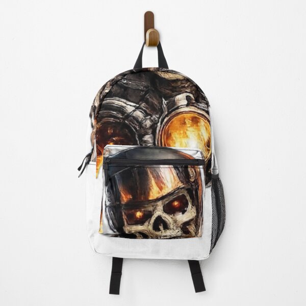 Item preview, Flaming Skull Biker on Motorcycle" designed and sold by DailyDoodlesBySumbul.