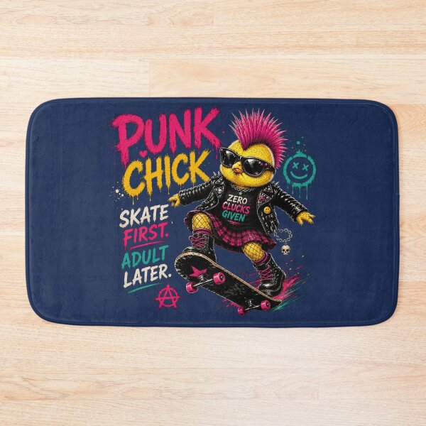 Item preview, Punk Chick – Skate First. Adult Later. designed and sold by Sanctum Icons.