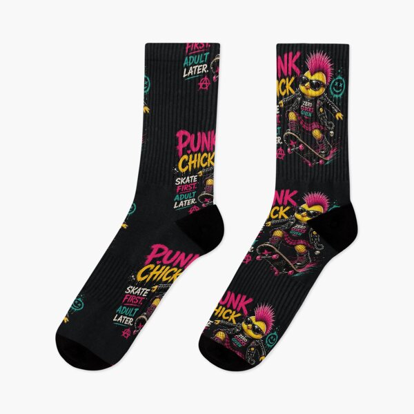 Item preview, Punk Chick – Skate First. Adult Later. designed and sold by Sanctum Icons.
