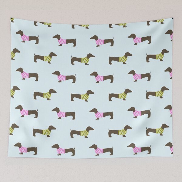 Item preview, Dachshunds in Sweaters designed and sold by paigealayna.