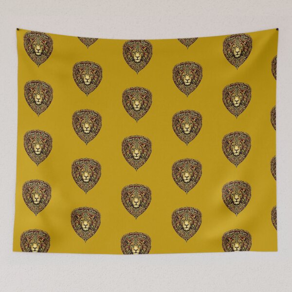 Item preview, Heart of a Lion Lion Heart Rasta Colors Tribal Lion Art | Red Gold Green Heart Design designed and sold by digitalbob60.