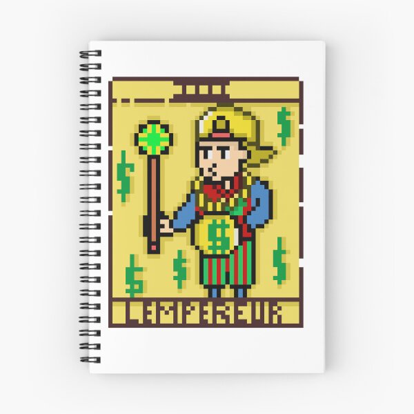 Item preview, The Emperor Tarot Card L'Empereur Marseille Pixel Art designed and sold by RetroRlx.