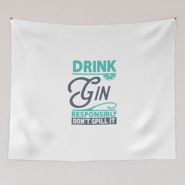 Item preview, Funny design for gin fans designed and sold by Bansheesw.