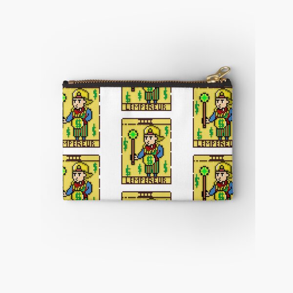Item preview, The Emperor Tarot Card L'Empereur Marseille Pixel Art designed and sold by RetroRlx.