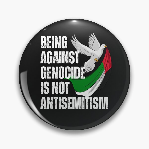 Item preview, Being Against Genocide is not Antisemitism - Free Palestine Protest Merch designed and sold by Forbidden Merch.
