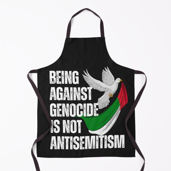 Item preview, Being Against Genocide is not Antisemitism - Free Palestine Protest Merch designed and sold by Forbidden Merch.