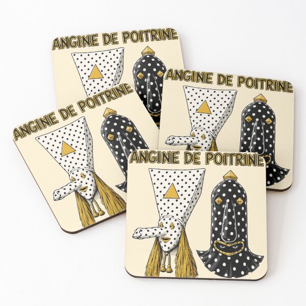 Item preview, The rock duo Angine de Poitrine (fan art) designed and sold by PopCultureAndStuff.