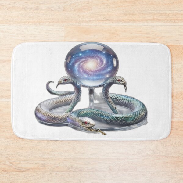 Item preview, Galactic Crystal Ball with Serpent designed and sold by DailyDoodlesBySumbul.
