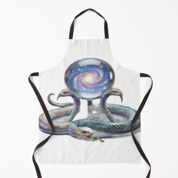 Item preview, Galactic Crystal Ball with Serpent designed and sold by DailyDoodlesBySumbul.