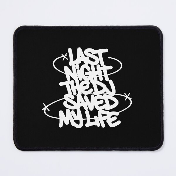Item preview, Last night a Dj saved my life from a broken heart. Electronic music Djs gift.  designed and sold by paulo silveira.