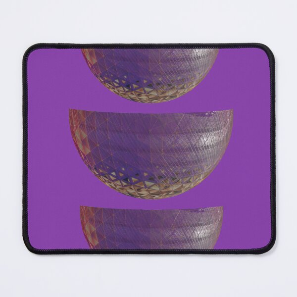 Item preview, Abstract Art Purple Geometric Sphere designed and sold by StylishDecor.