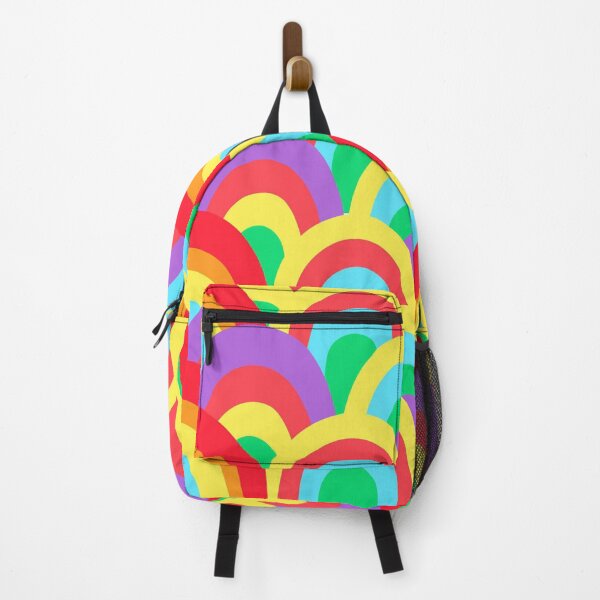 Item preview, Colorful Retro Rainbow Pattern | Groovy 70s Seamless Rainbow Design | Bright Boho Aesthetic designed and sold by RJACreative.