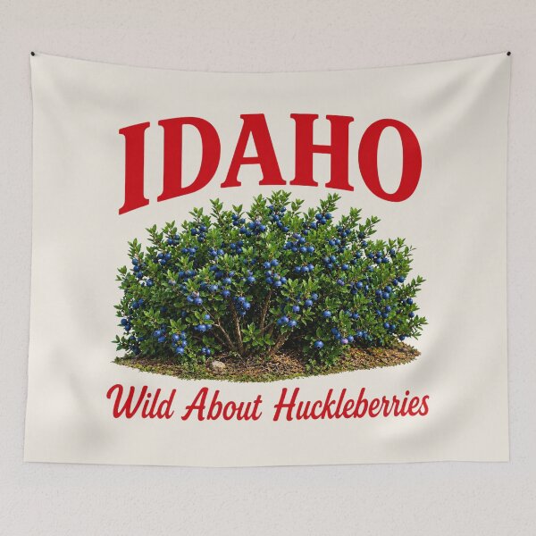 Item preview, Idaho Wild About Huckleberries Berry Pride designed and sold by The-Drip-Studio.