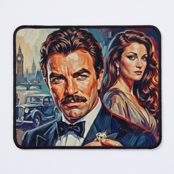 Item preview, Lassiter Retro Spy Crime Action Mystery Jewel Thief Tribute Art Movie Poster designed and sold by Art's Diner.