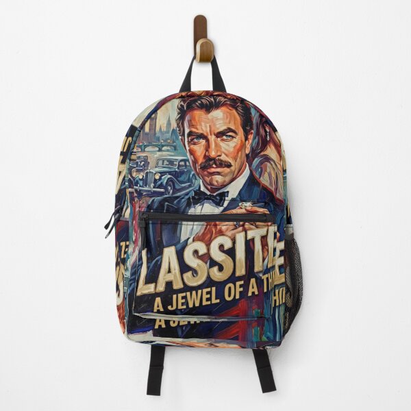 Item preview, Lassiter Retro Spy Crime Action Mystery Jewel Thief Tribute Art Movie Poster designed and sold by Art's Diner.