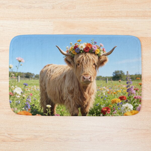 Item preview, Nessy The Scottish Highland Cow  designed and sold by HappyHighlands.