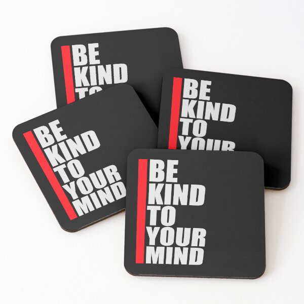 Item preview, Be Kind To Your Mind Funny Mental Health Mindset Quote designed and sold by shirt-o-mat.