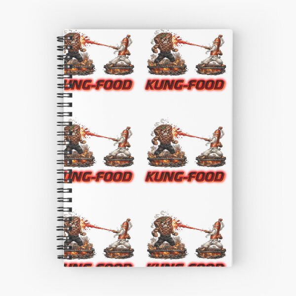 Item preview, Kung-Food: Grilled Sausage Ketchup Attack designed and sold by KrystekShop.