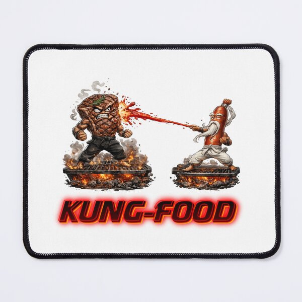 Item preview, Kung-Food: Grilled Sausage Ketchup Attack designed and sold by Krystek-Studio .