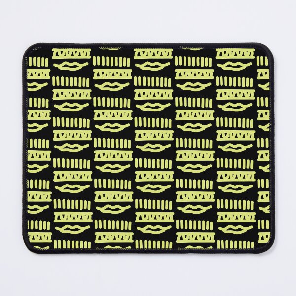 Item preview, Abstract Yellow Doodle Face – Minimalist Hand Drawn Line Art designed and sold by felipemaldonadoart.