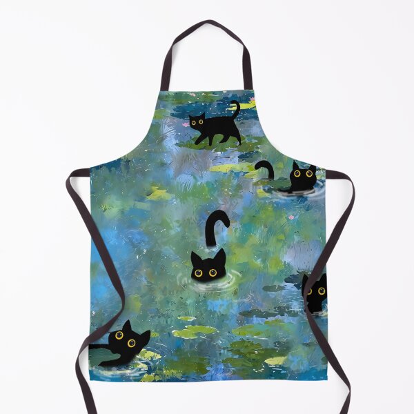 Item preview, Cool Cats Monet Water Lilies Pond designed and sold by PurrfectHome.