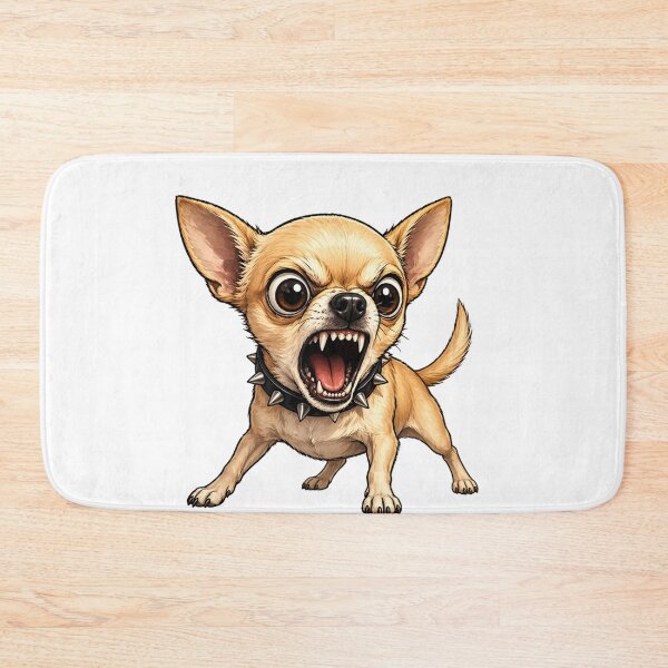 Item preview, Funny Chihuahua Tiny But Dangerous | Angry Small Dog Gift | Cute Chihuahua Lover Cartoon | Funny Pet Design designed and sold by ArtByTripti.