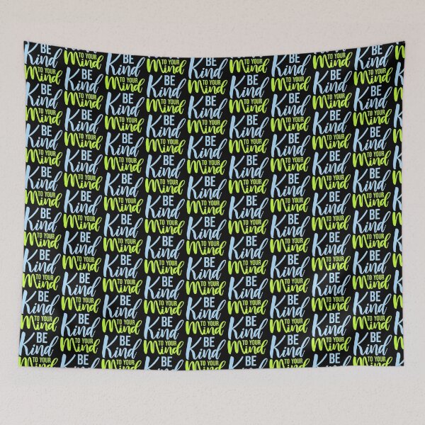 Item preview, Kind To Your Mind Funny Mental Health Mindset Quote designed and sold by shirt-o-mat.