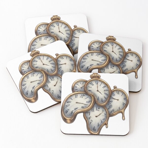 Item preview, Cluster of Surreal Melting Clocks designed and sold by DailyDoodlesBySumbul.
