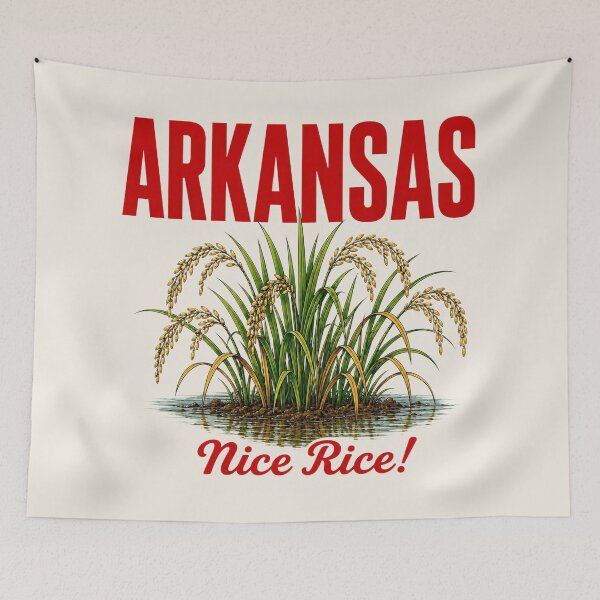 Item preview, Arkansas Rice Farming – Nice Rice! Vintage Harvest Design designed and sold by The-Drip-Studio.