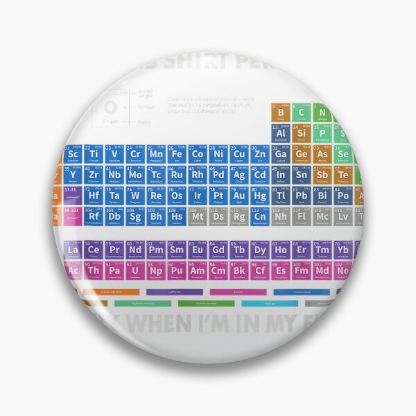 Item preview, I Wear This Shirt Periodically Chemistry Periodic Table Gift T-Shirt designed and sold by Cafe18.