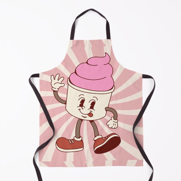Item preview, Cute Vintage Cartoon Ice Cream Character designed and sold by A touch of creativity.