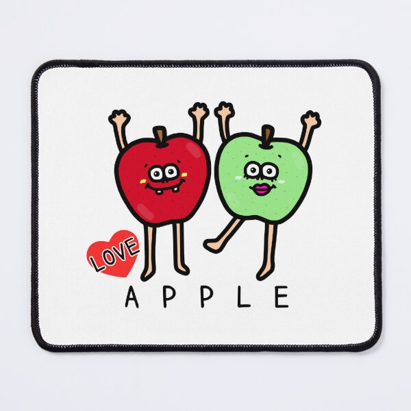 Item preview, Cute I LOVE APPLE designed and sold by kanaehonkawa.
