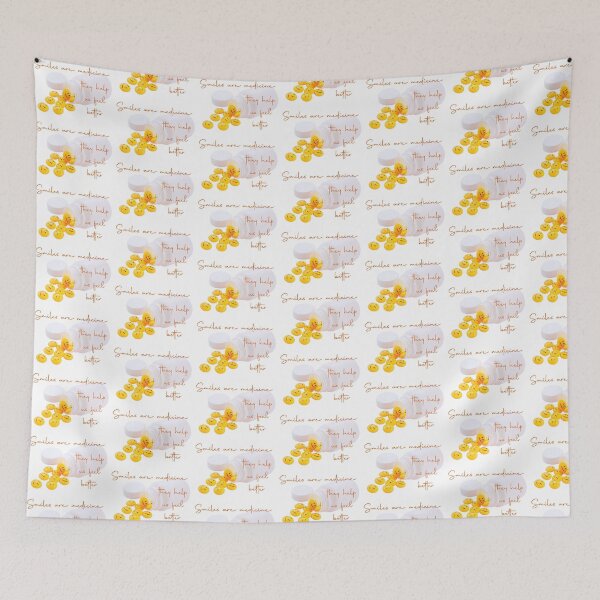 Item preview, Las sonrisas son medicina. designed and sold by Elemently.