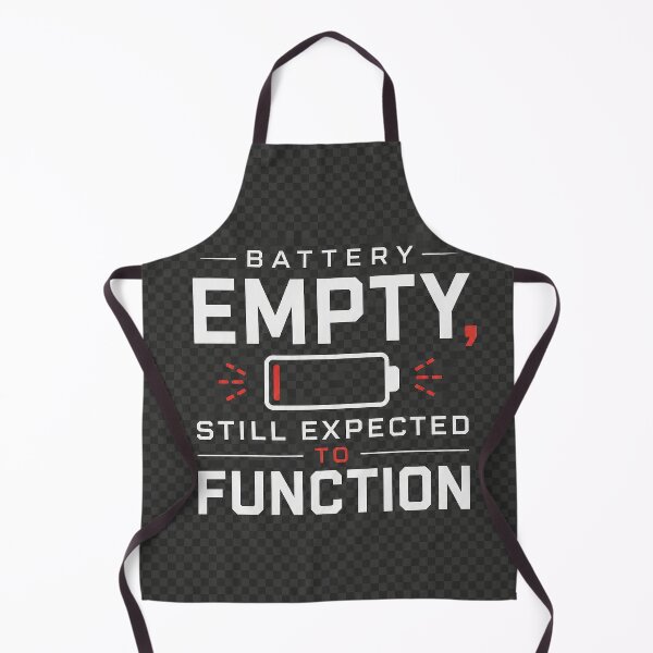 Item preview, Battery Empty, Still Expected To Function | Tech Typography Design designed and sold by rigelcreation.