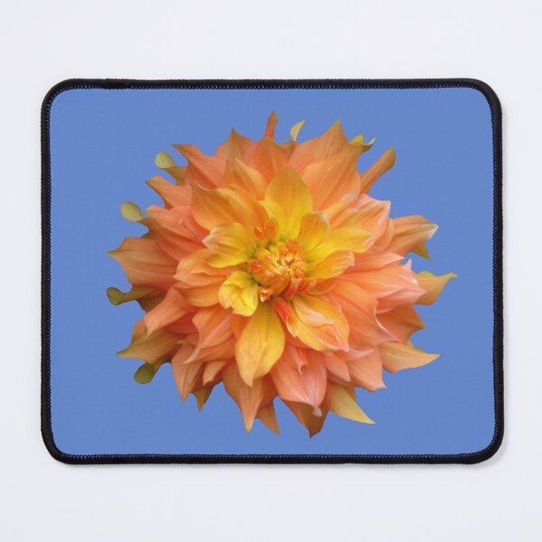 Item preview, Summer Dahlia Swirls Die Cut designed and sold by JoyousArt4u.