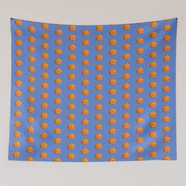 Item preview, Summer Dahlia Swirls Die Cut designed and sold by JoyousArt4u.