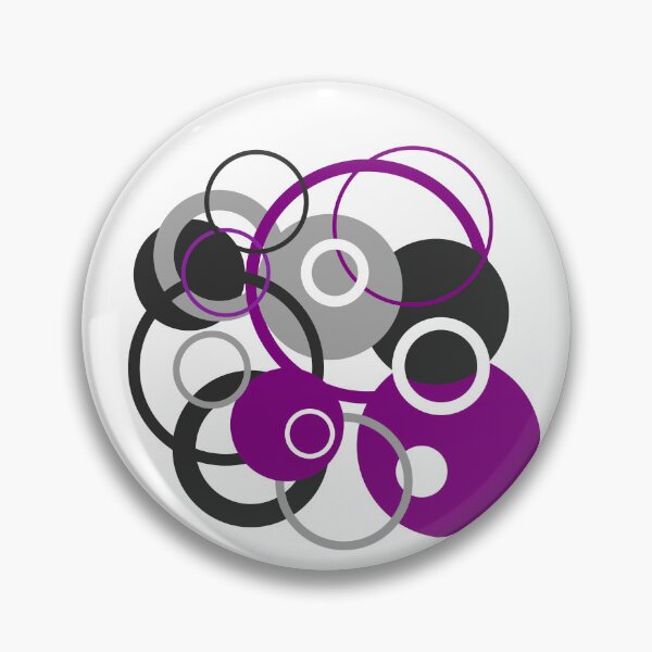 Item preview, Asexual Circles designed and sold by Dragon_Panda.